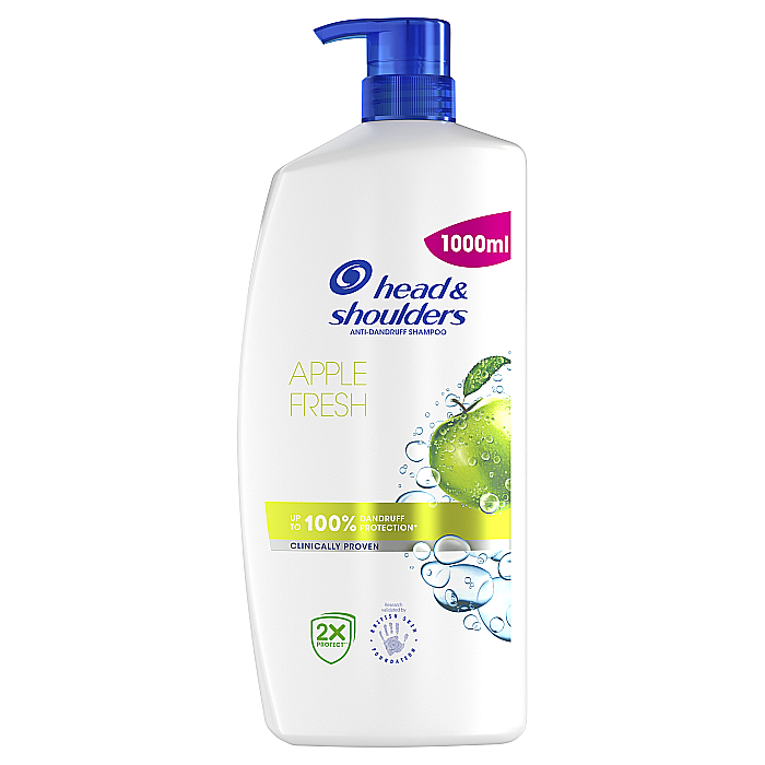 HEAD & SHOULDERS Sampon Anti Matreata Apple Fresh cu Pompa XXL 1000 ml [1]
