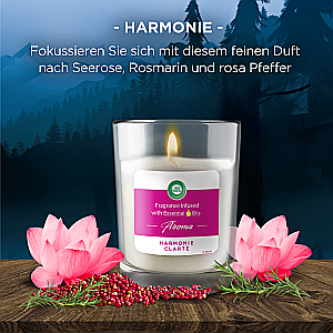 AIRWICK Lumanare Parfumata Harmony Waterlilly & Pink Pepper 220g [2]
