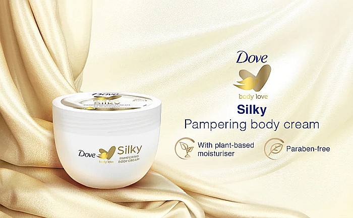 DOVE Crema de Corp Body Love Silky Pampering Hidratare & Nutritie 300 ml [2]