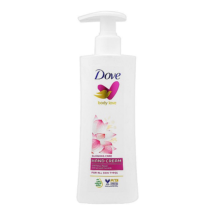 DOVE Body Love Crema de Maini cu Pompa Glowing Care 250 ml [1]