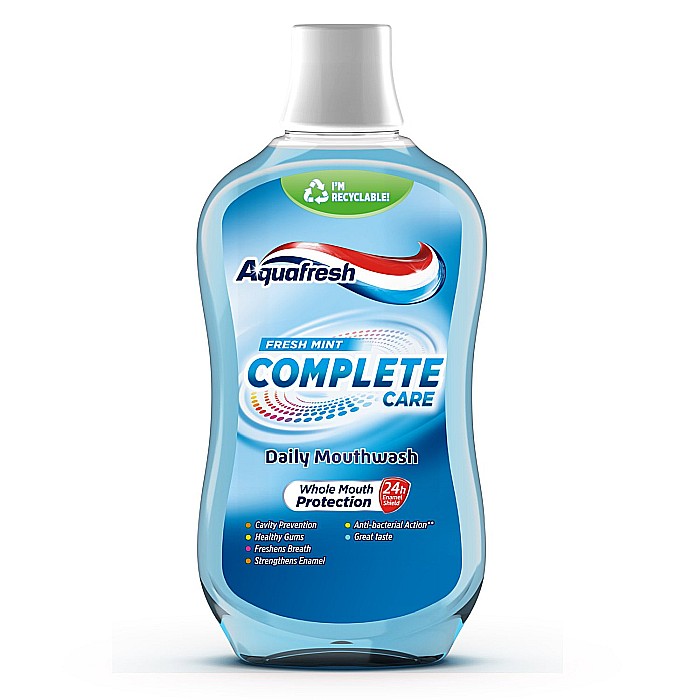 AQUAFRESH Apa de Gura Complete Care Fresh Mint 500 ml [1]