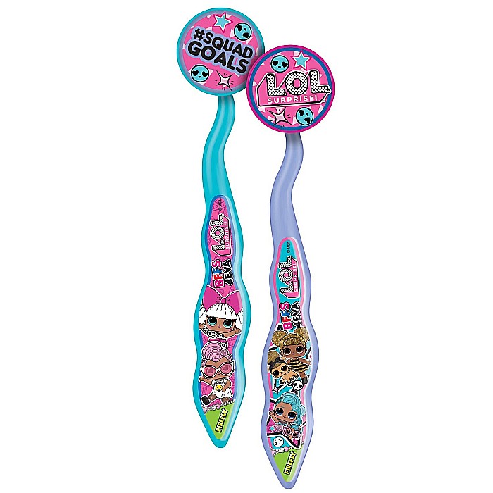 FIREFLY Periuta de Dinti cu Capac pt Copii 3ani+ LOL Surprise Set/2 buc [2]