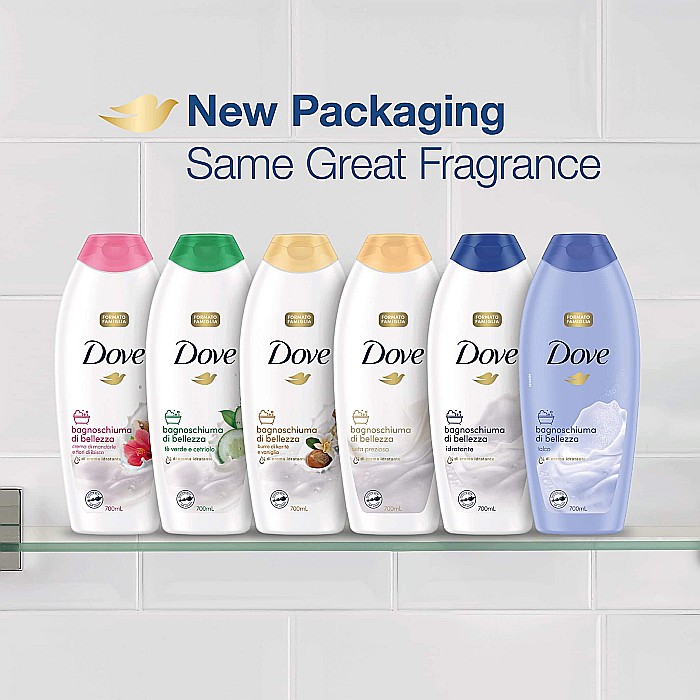 DOVE Gel de Dus & Spuma de Baie SETA PREZIOSA 750 ml [2]