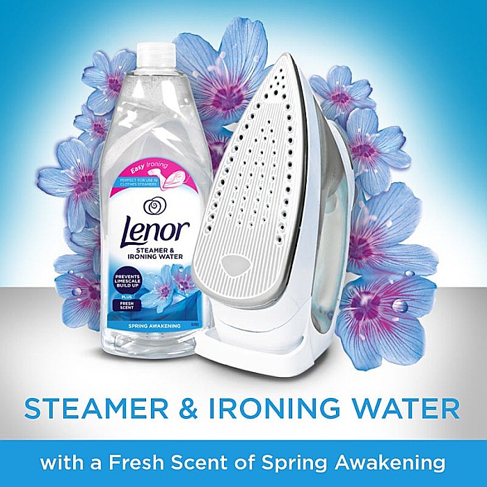 LENOR Steamer & Ironing Water Apa Parfumata pt Fierul de Calcat Spring Awakening 1L [2]