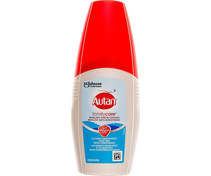 AUTAN Family Care Repelent Lotiune Anti-Tantari cu Aloe Vera 100 ml [1]
