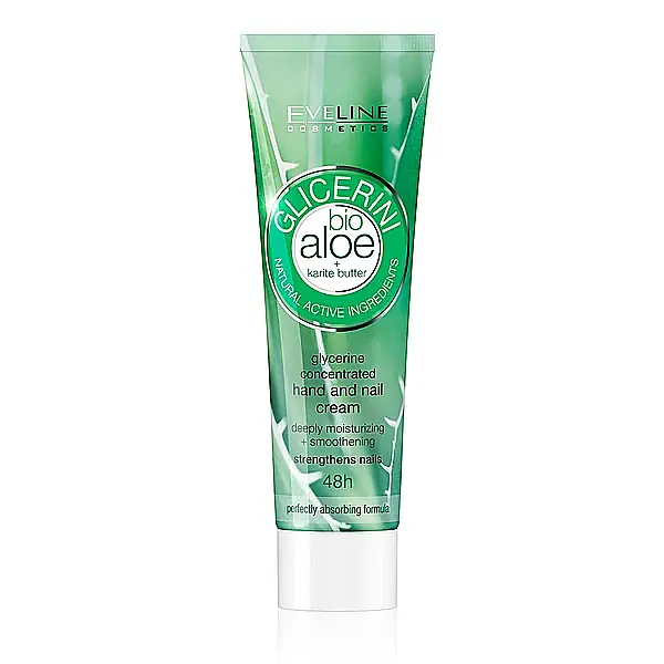 EVELINE COSMETICS Bio Crema de Maini si Unghii cu Glicerina si Aloe Vera 100ml [1]