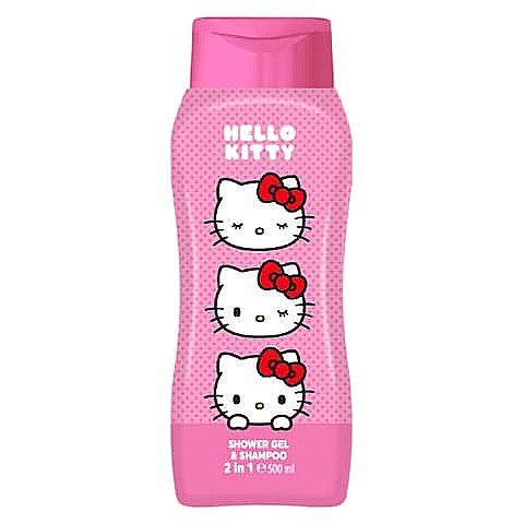 HELLO KITTY Sampon & Gel de Dus pt Copii 500 ml [1]