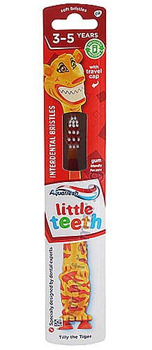 AQUAFRESH Little Teeth Periuta de Dinti pt Copii 3-5 ani Tigrul Tilly [1]