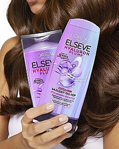 LOREAL ELVIVE (Elseve) Sampon Hidratant cu Acid Hialuronic 72H Hyaluron Plump MAXI 700 ml [2]