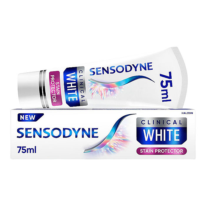SENSODYNE Pasta de Dinti pt Albire si Sensibilitate Dentara Clinical White Stain Protector 75 ml [1]
