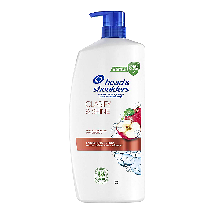 HEAD & SHOULDERS Sampon Anti Matreata Clarify & Shine cu Pompa XL 800 ml [1]