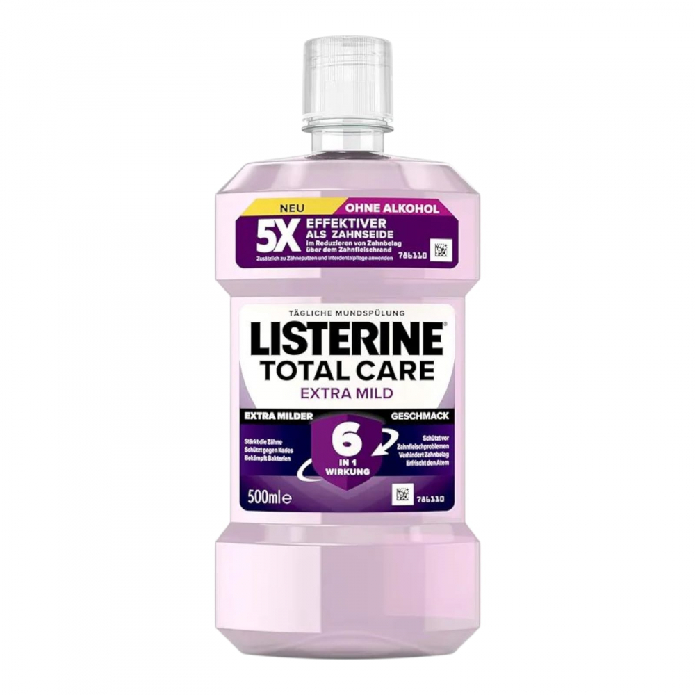LISTERINE  Apa de Gura Total Care 6in1 Extra Mild 500 ml [1]