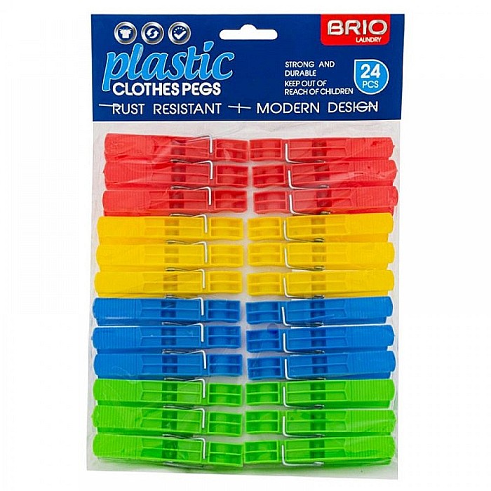 BRIO Set Carlige Rufe din Plastic Multicolor 24 buc [1]