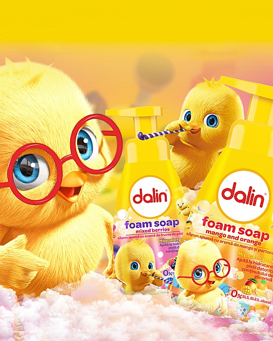 DALIN Sapun Spuma cu Pompa Mango 200 ml [2]