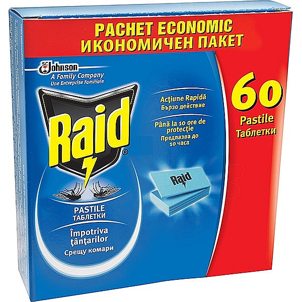 RAID Pastile Anti-Tantari 60 buc [1]