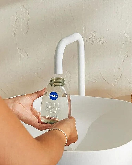 NIVEA Ecorefill Kit Recipient + Sapun Lemongrass 250 ml [2]