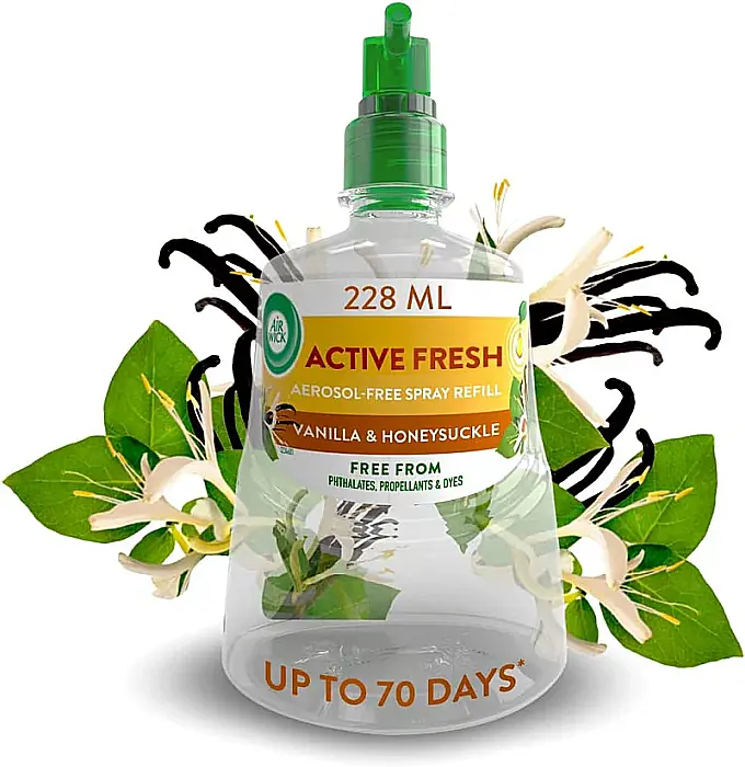 AIRWICK Rezerva Odorizant Fara Aerosoli Vanilla & Honeysuckle 228 ml [2]
