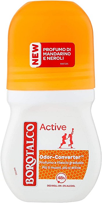 BOROTALCO Deodorant Roll-on Active MANDARIN & NEROLI 50ml [1]