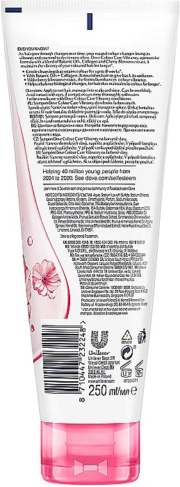 DOVE Sampon Advanced Series Color Care Vibrancy pt Par Vopsit 250 ml [2]