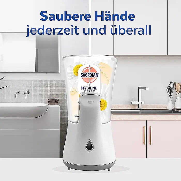 DETTOL Dozator Sapun No-Touch + Rezerva Sapun Lichid Antibacterian Pamplemousse Grapefruit 250 ml [3]