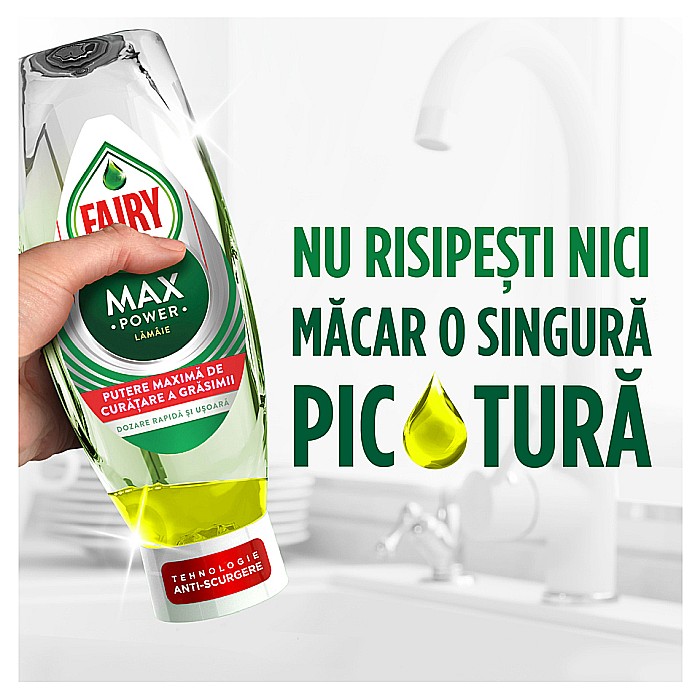 FAIRY Max Power Detergent de Vase Lamaie 730 ml [3]