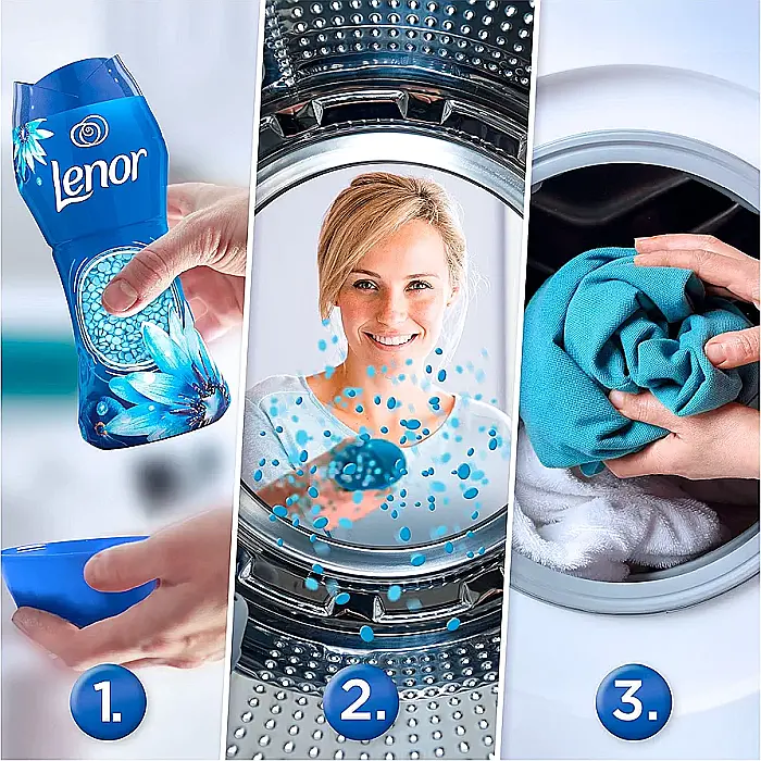 LENOR Unstoppables Perle Parfumate Pentru Rufe Envolée D'Air 224 g [2]
