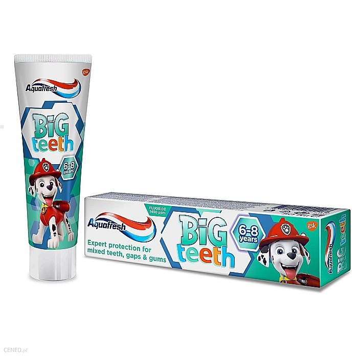 AQUAFRESH Big Teeth Pasta de Dinti 6-8 Ani 50 ml [2]