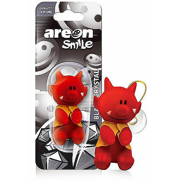 AREON Smile Odorizant Auto BLACK CRYSTAL [1]