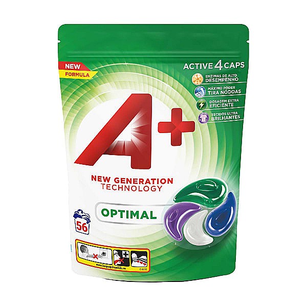 A+ Ariel Detergent Capsule Active 4 Regular OPTIMAL 56 buc [1]