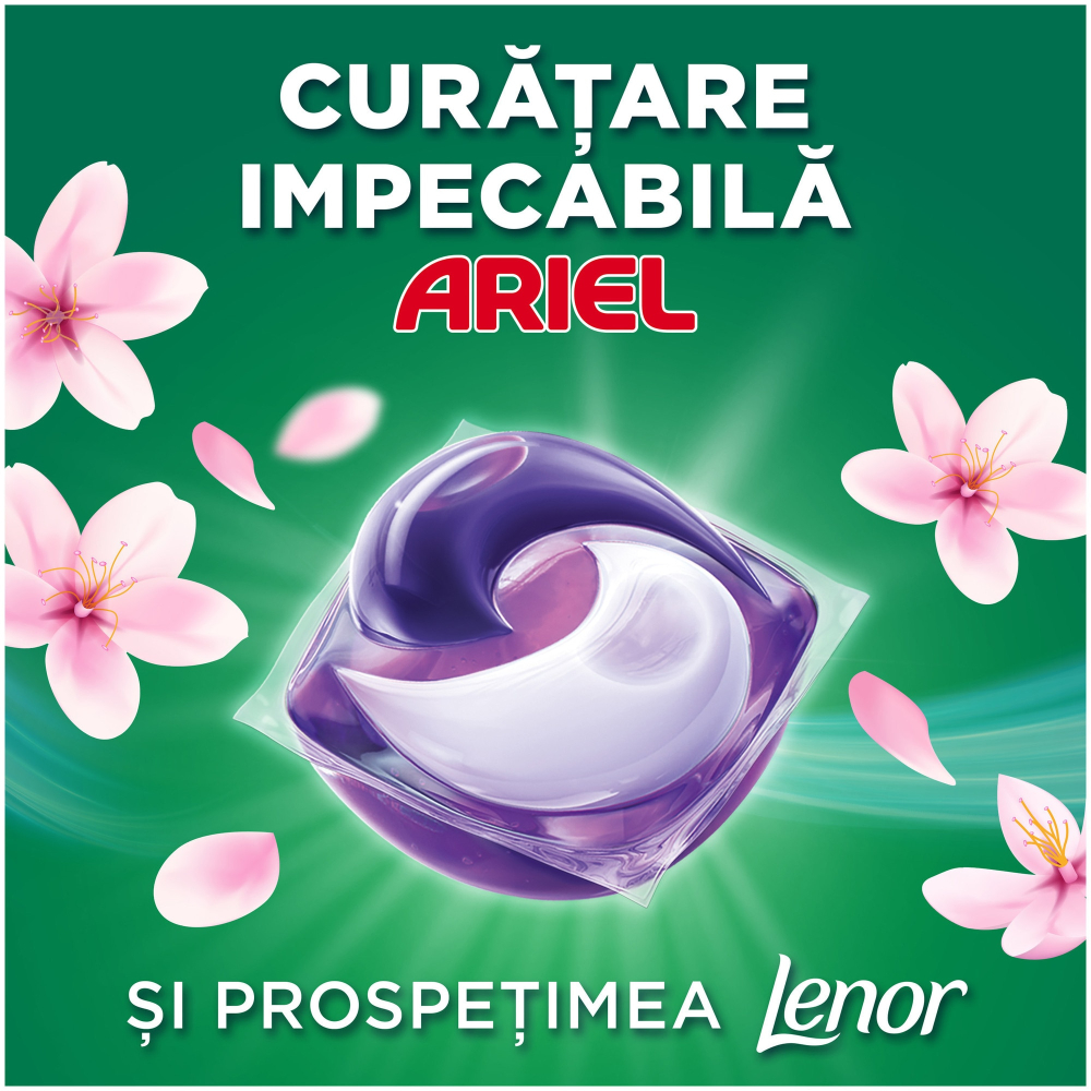 ARIEL Detergent de Rufe Capsule Allin1 Editie Limitata Japanese Blossom 60 buc [3]