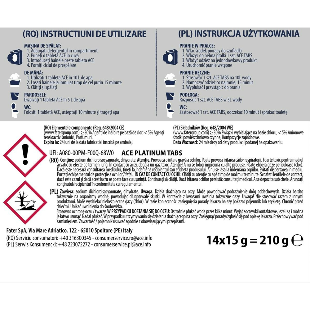 ACE Platinum Tablete Inalbitor 14 buc [2]
