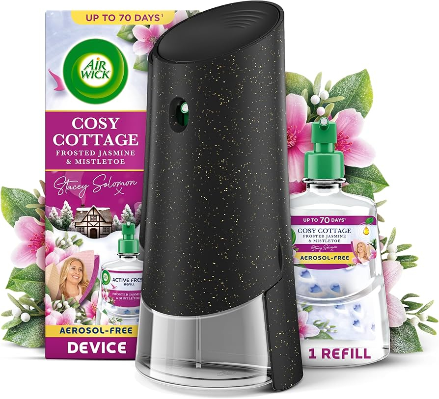 AIRWICK Aparat Odorizant Camera+Rezerva Fara Aerosoli Cosy Cottage 228 ml [2]