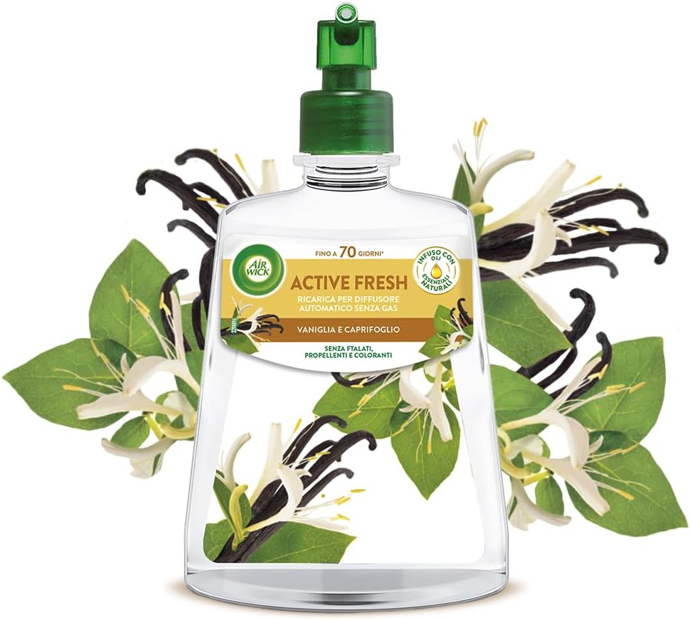 AIRWICK Aparat Odorizant Camera+Rezerva Fara Aerosoli Vanilla & Honeysuckle 228 ml [2]