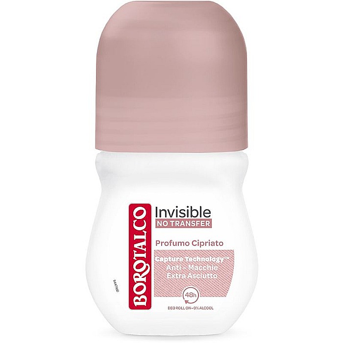 BOROTALCO Deodorant Roll-on Invisible No Tranfer CIPRIATO 50ml [1]