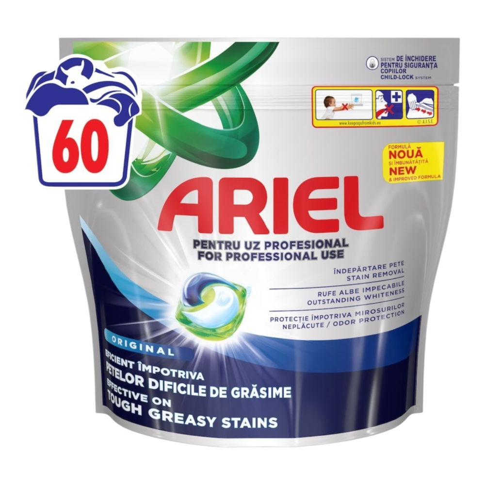ARIEL Detergent Capsule Professional Allin1 Pods REGULAR 60 buc [1]