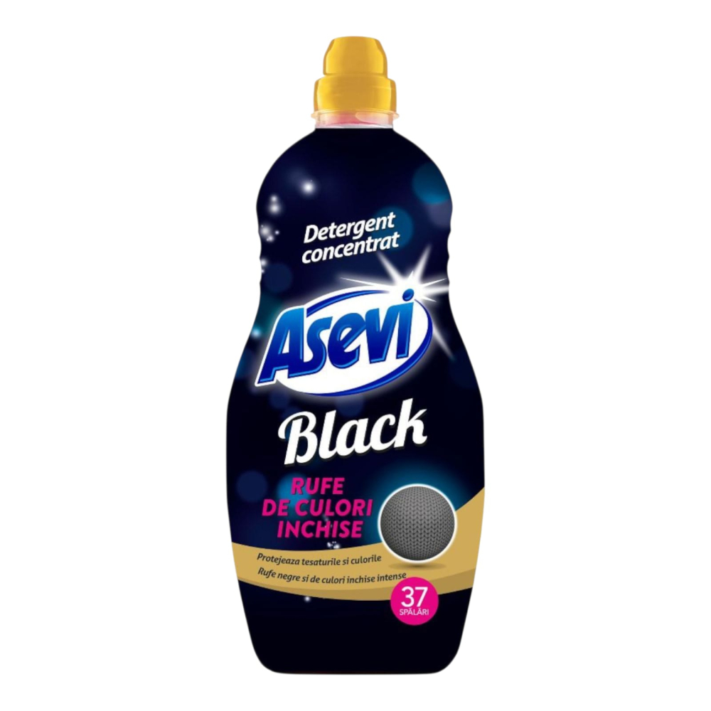 ASEVI Black Detergent Lichid pt Haine Inchise la Culoare 1.5 L (37 spalari) [1]