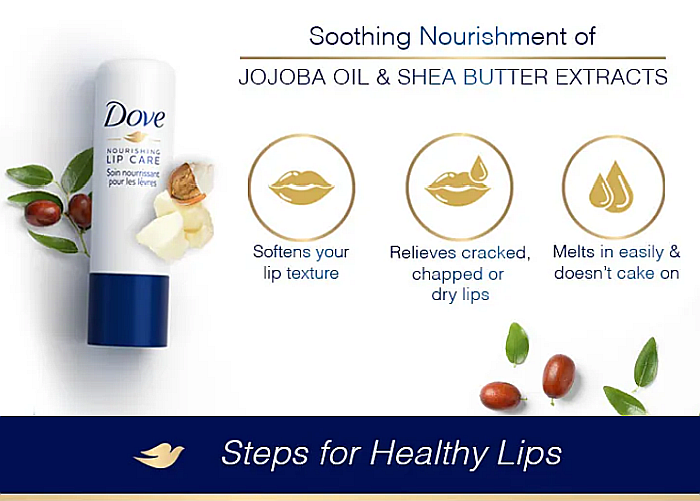 DOVE Nourishing Balsam de Buze Lip Care Intensiv 4,8g [3]