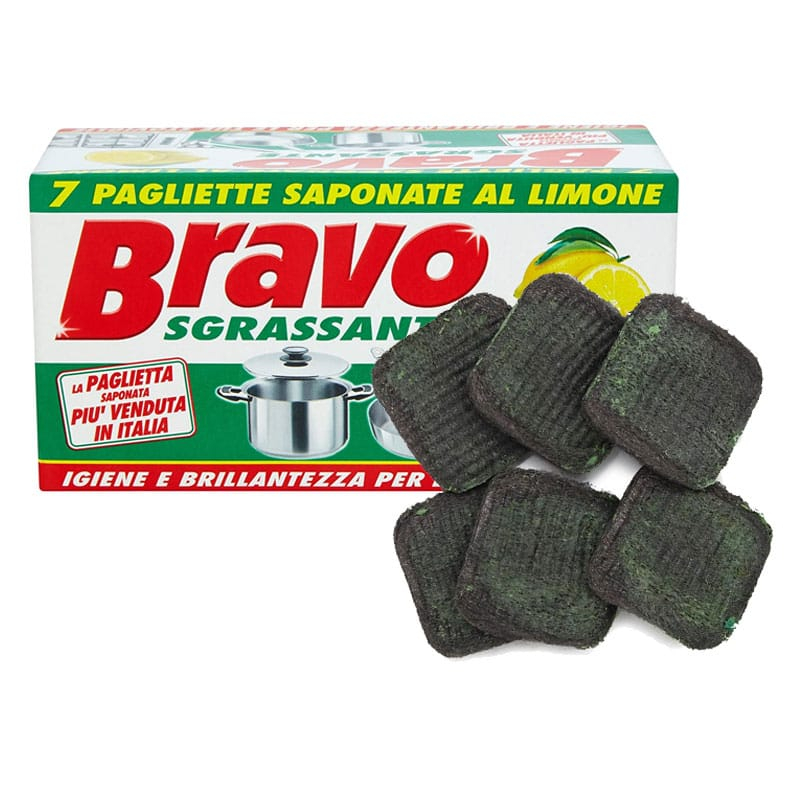 BRAVO Sgrassante Bureti de Vase Degresanti cu Aroma de Lamaie set 7 buc [2]