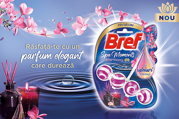 BREF Premium Spa Moments Odorizant Toaleta Harmony 3 x 50 g [2]