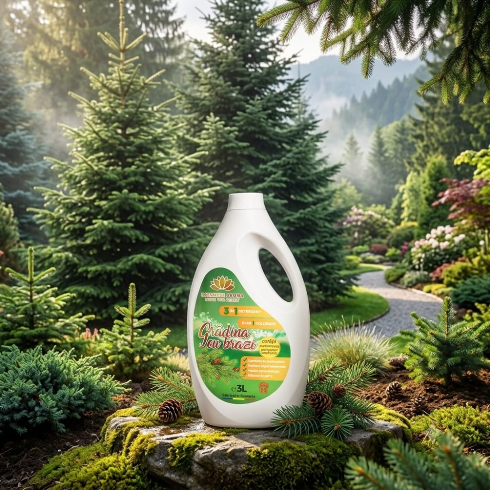 CASHMERE AROMA Detergent Profesional de Rufe GRADINA cu BRAZI Universal  3L [2]
