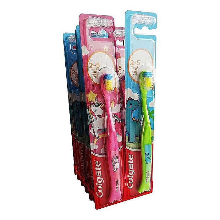 COLGATE Periuta de Dinti pt Copii Extra Soft 2-5 ani Diverse Culori [3]