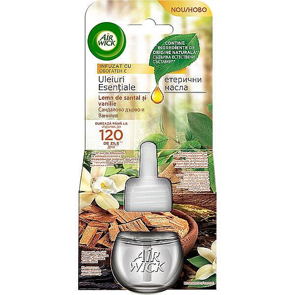 AirWick Rezerva Aparat Electric 19 ml Lemn de Santal & Vanilie [1]