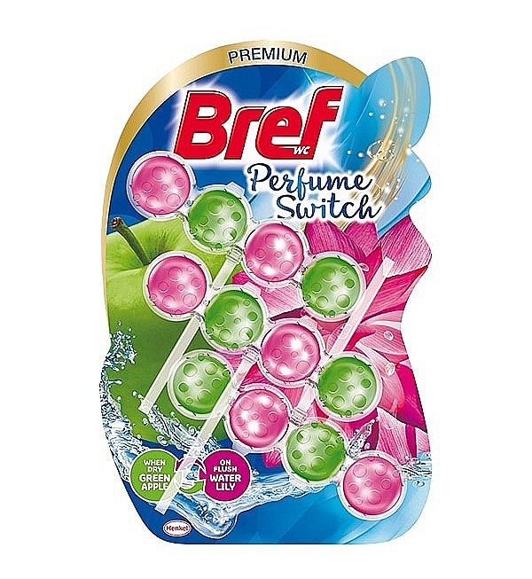 BREF Premium Perfume Switch Apple & Water Lily 3 x 50 g [1]