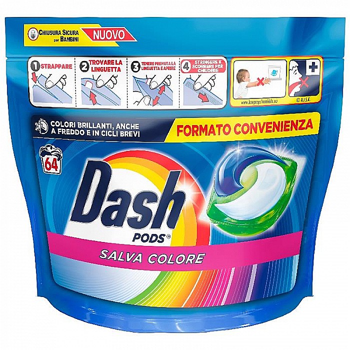 DASH Detergent Capsule Allin1 Salva Colore 64 buc [1]