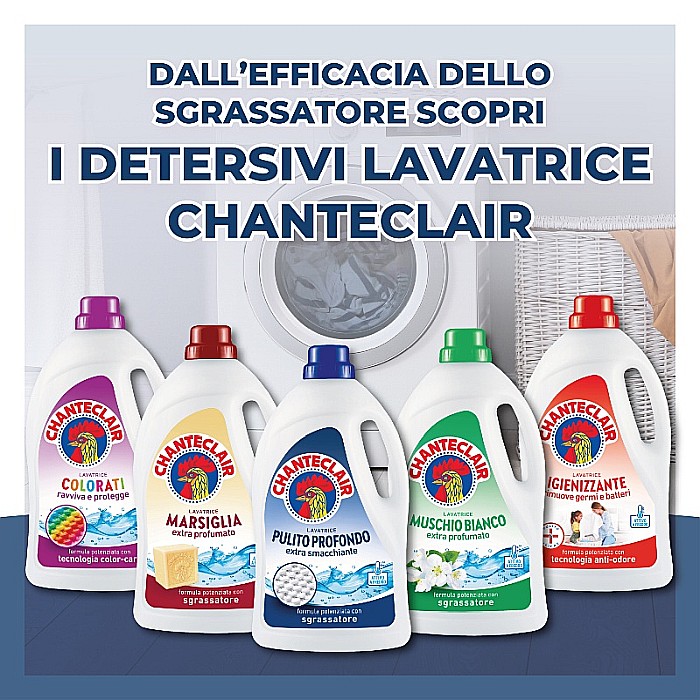 CHANTE CLAIR Detergent Lichid Pulito Profondo Extra Smacchiante 1575 ml (35 spalari) [2]