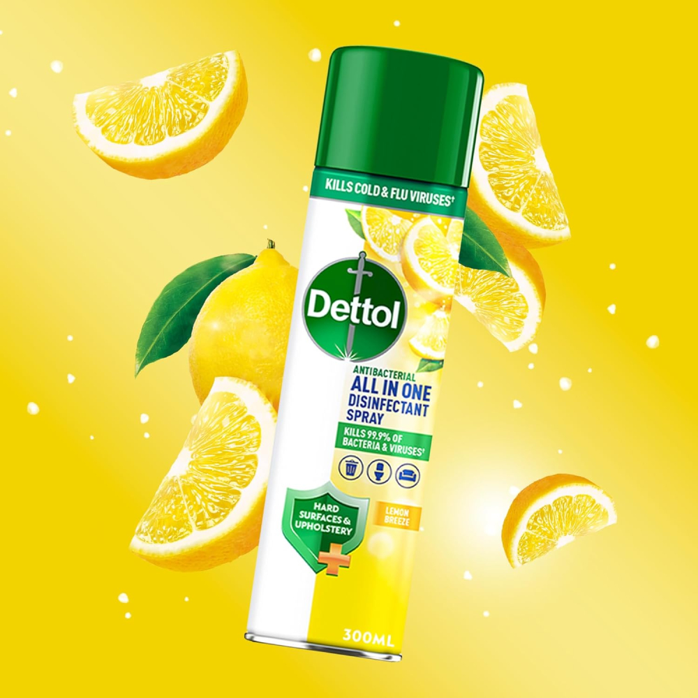 DETTOL Spray Dezinfectant Multisuprafete Lemon Breeze 300 ml [2]