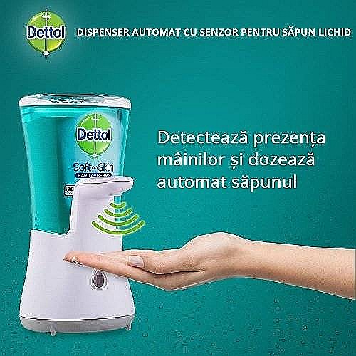 DETTOL (Sagrotan) Rezerva pt Dispenser No-Touch Antibacterian Green Tea & Citrus 250 ml [2]