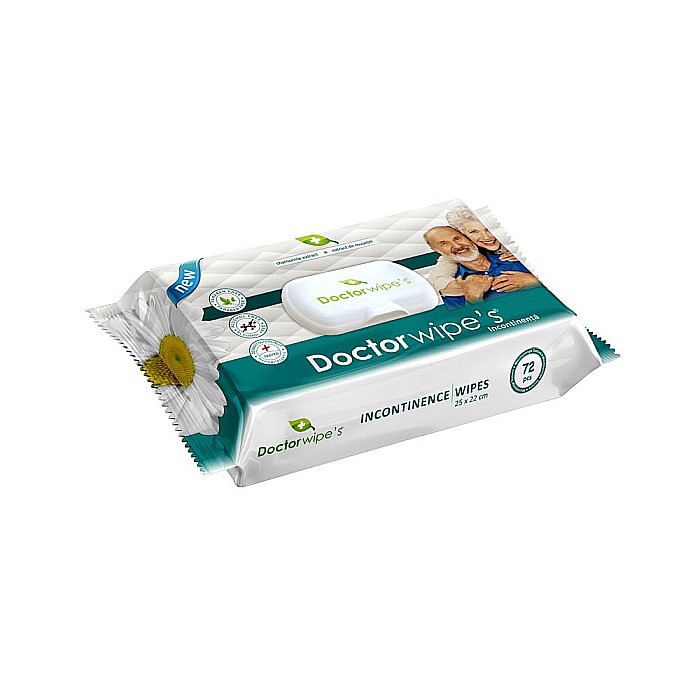 DOCTOR WIPES Servetele Umede pt Incontinenta 72 buc [3]