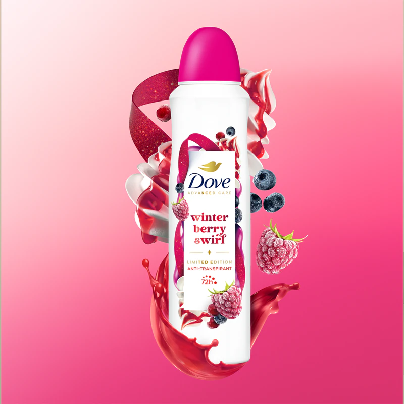 DOVE Advanced Care Antiperspirant Spray WINTER BERRY 150 ml [2]