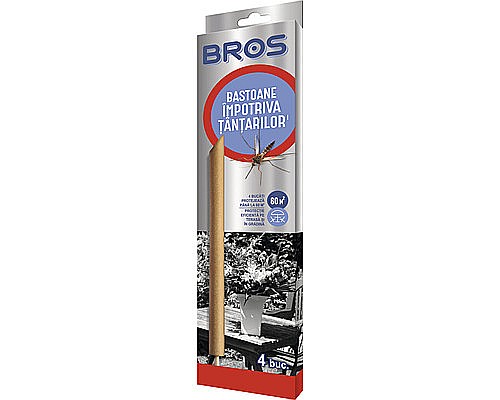 BROS Batoane Fumigene Impotriva Tantarilor 4 buc [1]